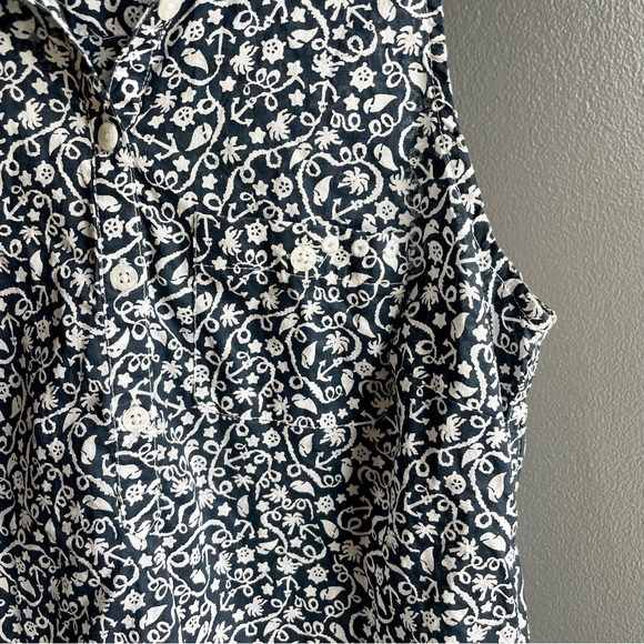 Columbia PFG Floral Sleeveless Polo Shirt - Picture 3 of 7